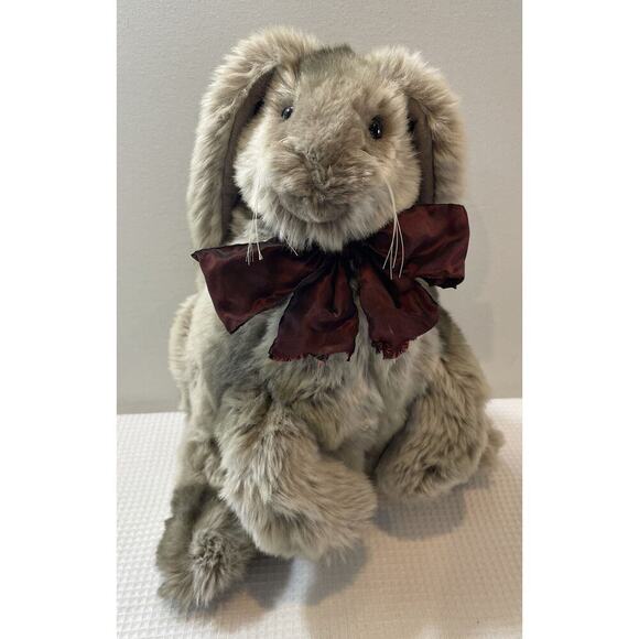 BEAVER VALLEY Sumner Rabbit Plush Bunny Toy - Kayla Nilan 1992 COA 3/50 RARE